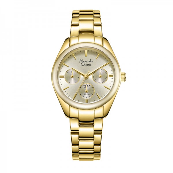 Alexandre Christie AC 2A85 Gold Steel BFBGPIV